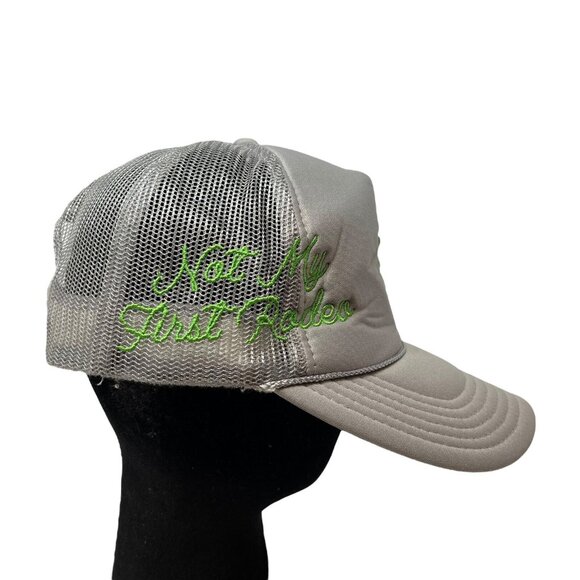 Stevenson Ranch Trucker Mesh Snapback Hat Cap Not My First Rodeo Water SR x Mike - Picture 3 of 10